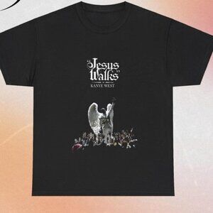 Kanye West Graphic Tee - Jesus Walks Rap Tee
